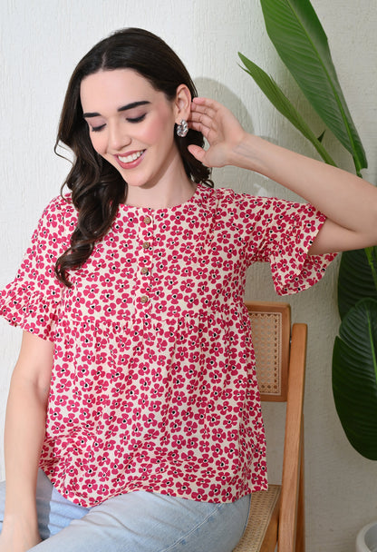 Malti Flower Top