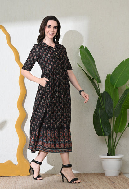 Raunak Black dress