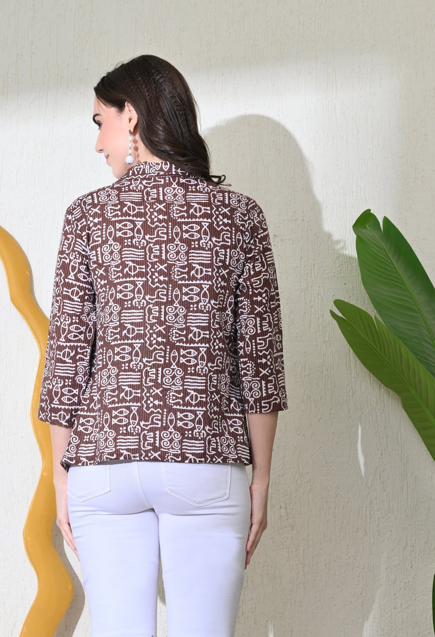 Warli Art Shrug