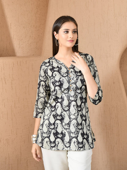 Black Motif Tunic