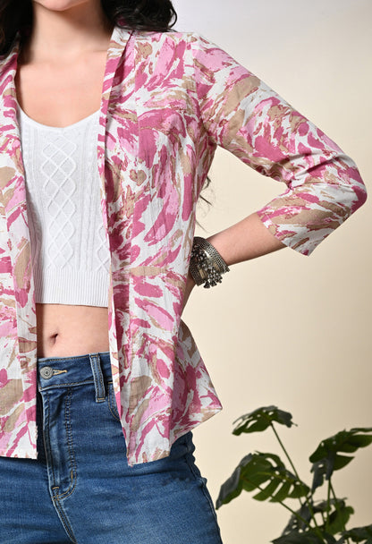 Loving Lavender Open Shrug