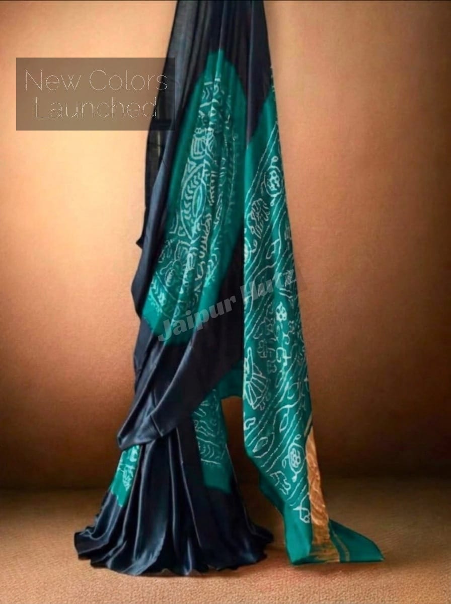 Classic Gajji Silk Hand-Draped Raasmandal Saree