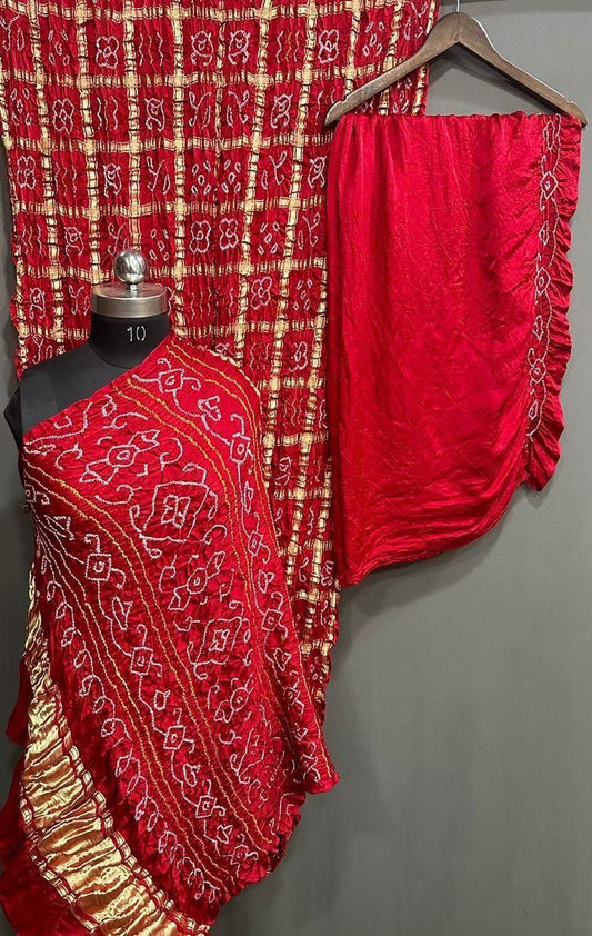 Gadhchola sarees on pure Gajji Silk