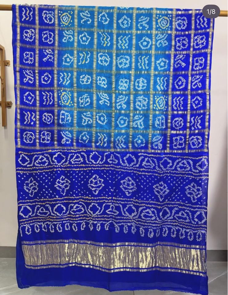 Gadhchola sarees on pure Gajji Silk