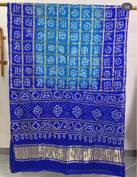 Gadhchola sarees on pure Gajji Silk