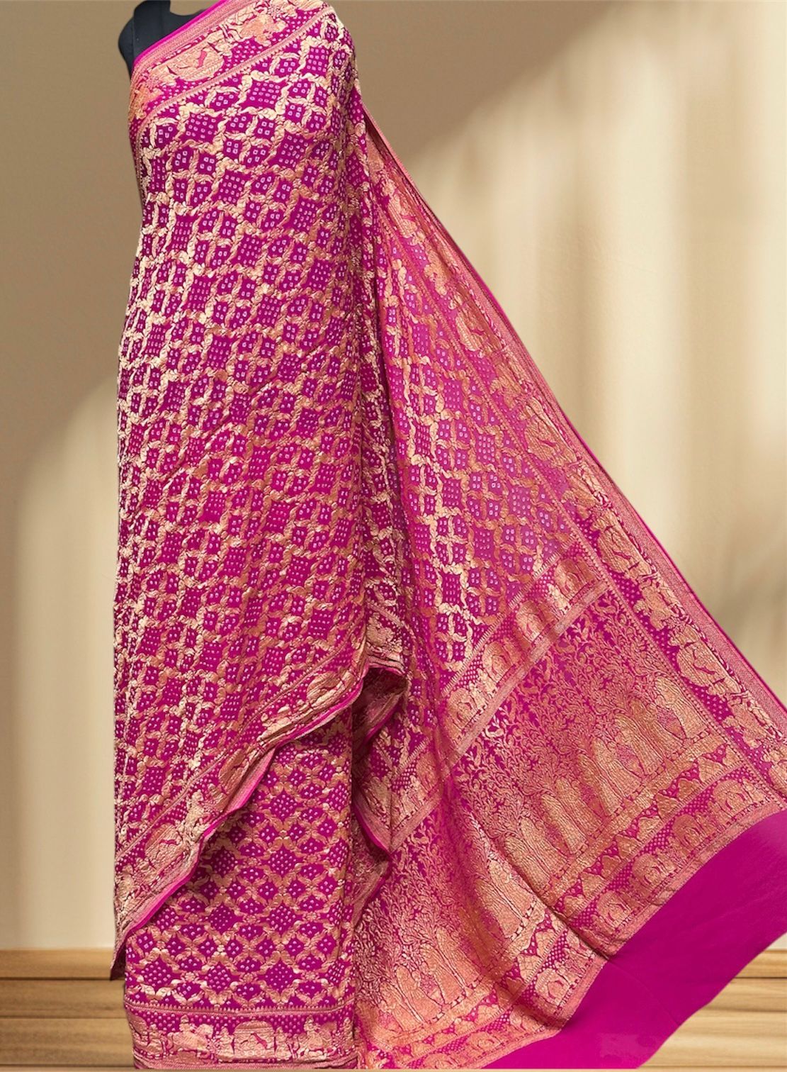 Pure Georgette Sarees by Jaipur hutz