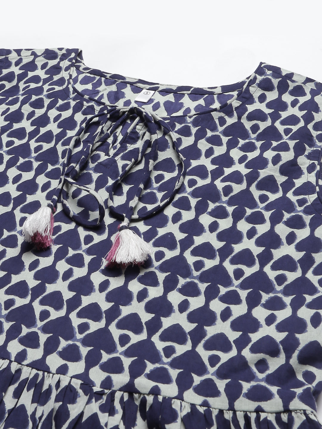 Blue A-Line Pocket Dress