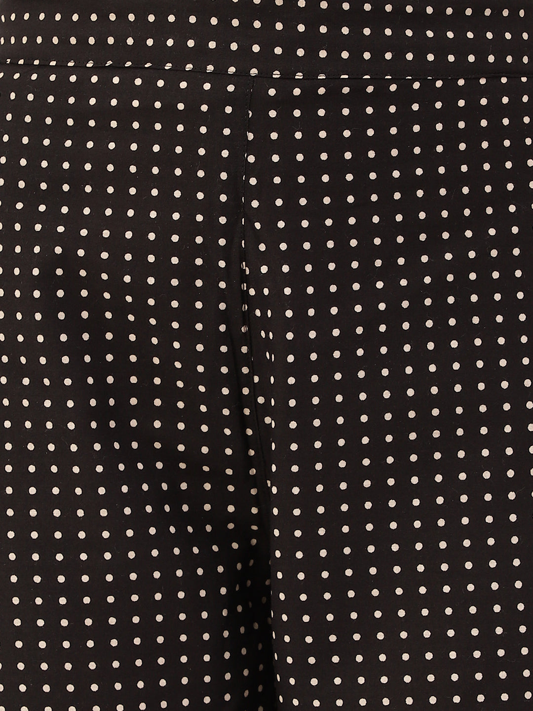 Black Polka Afghani Pant