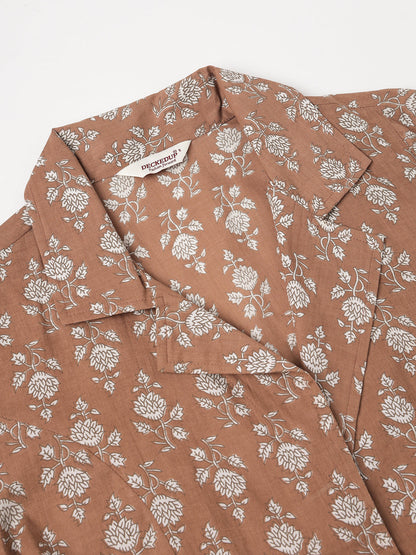 Brown Blazer Trouser Co-Ord Set