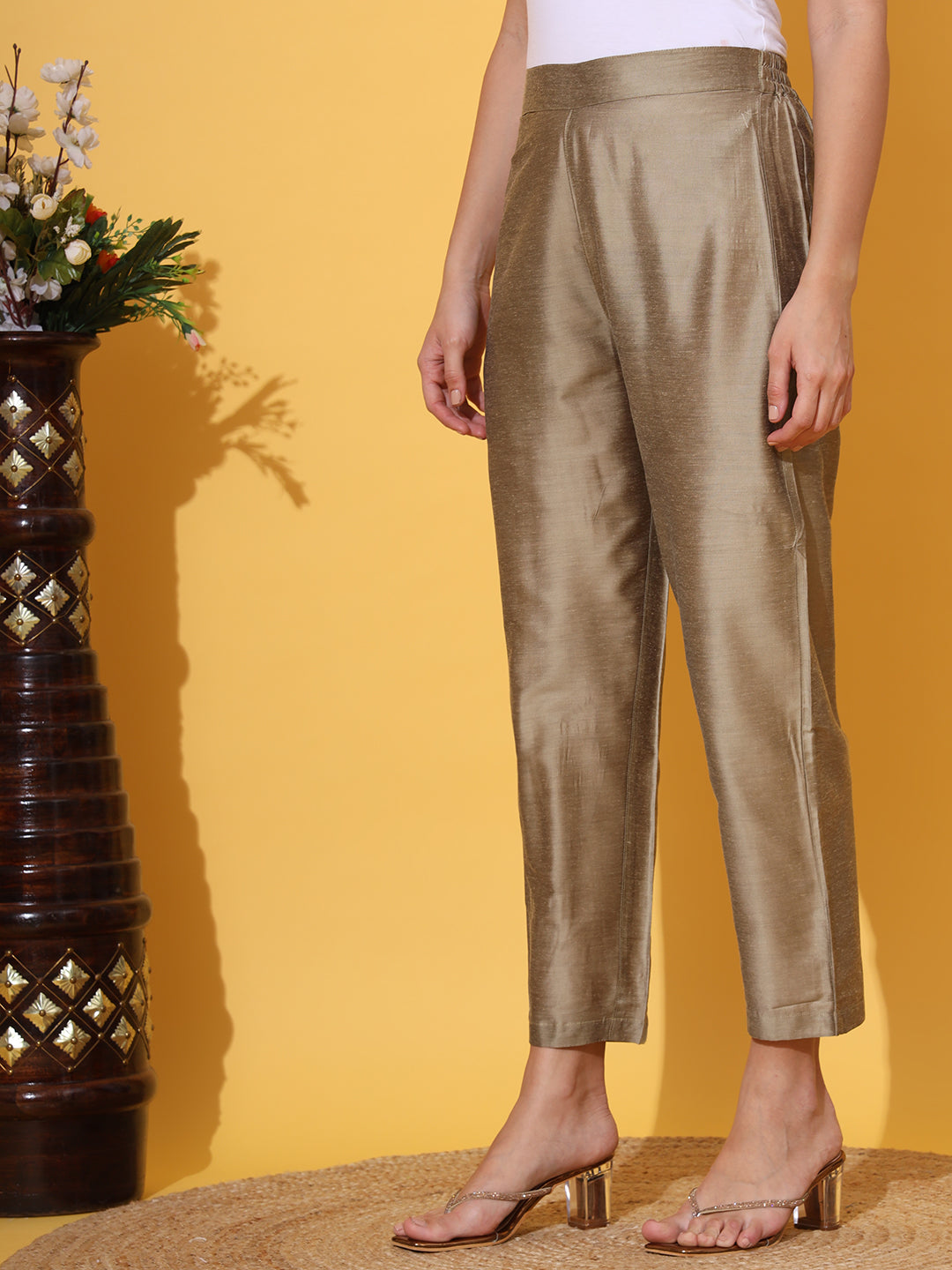Brown Ethnic Pant