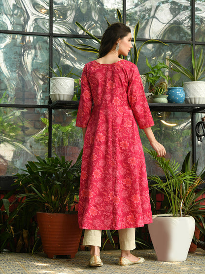 Garden Love Anarkali Kurta