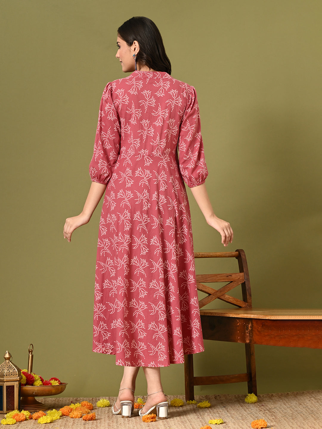 Garden Flared Pocket Dress