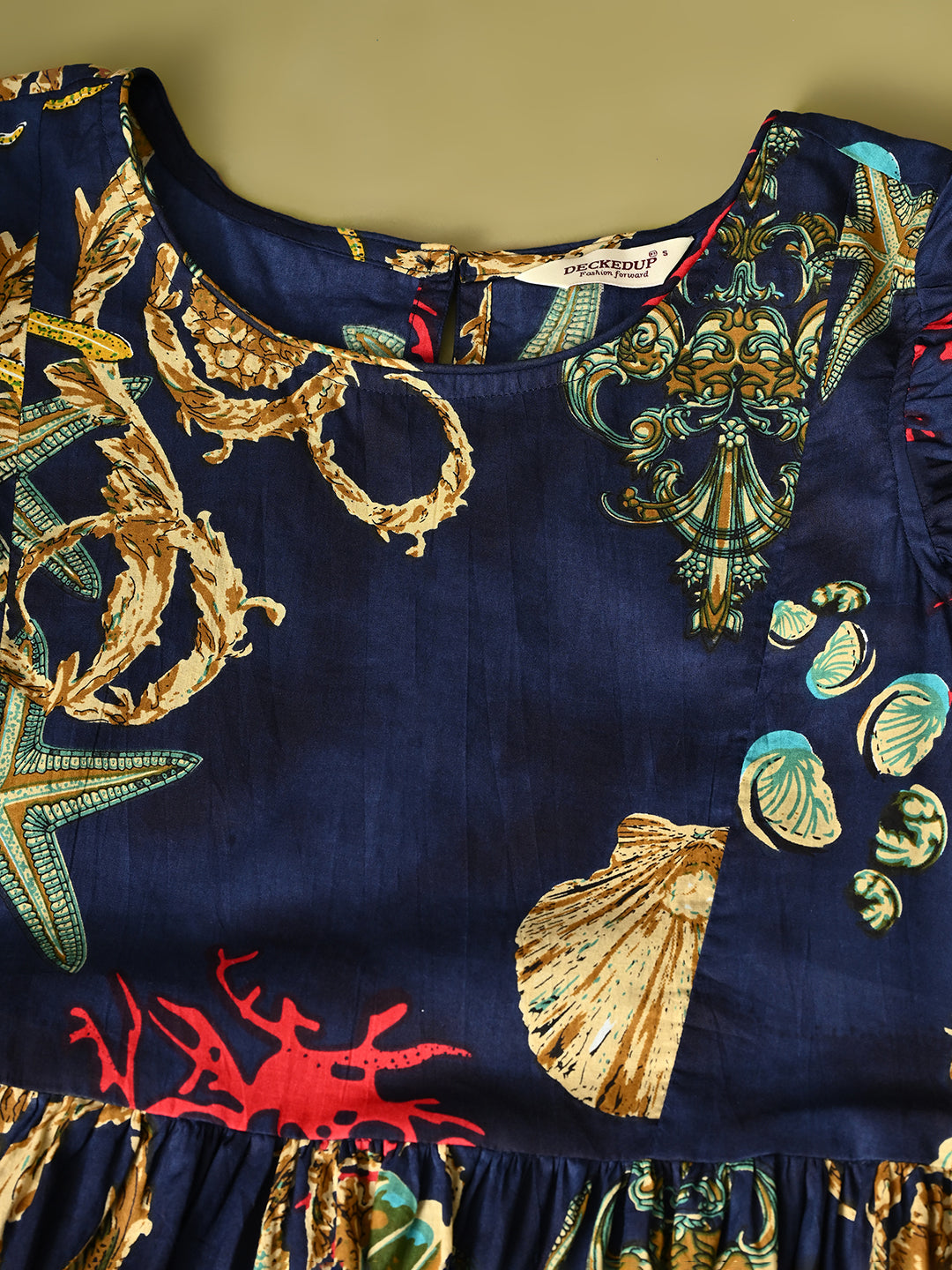 Deep Sea Pocket Dress