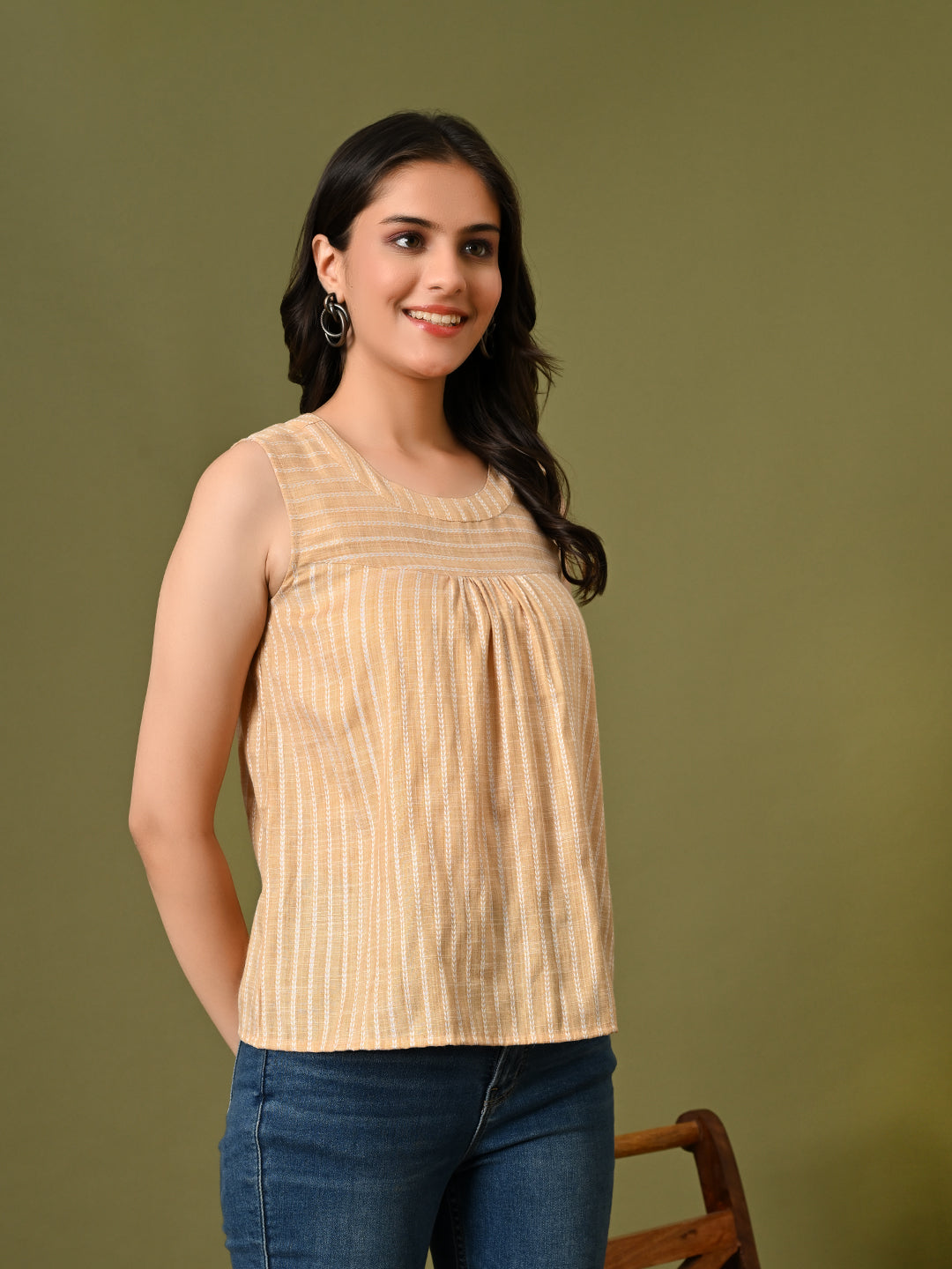 Woven Handloom Top