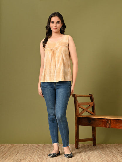 Woven Handloom Top