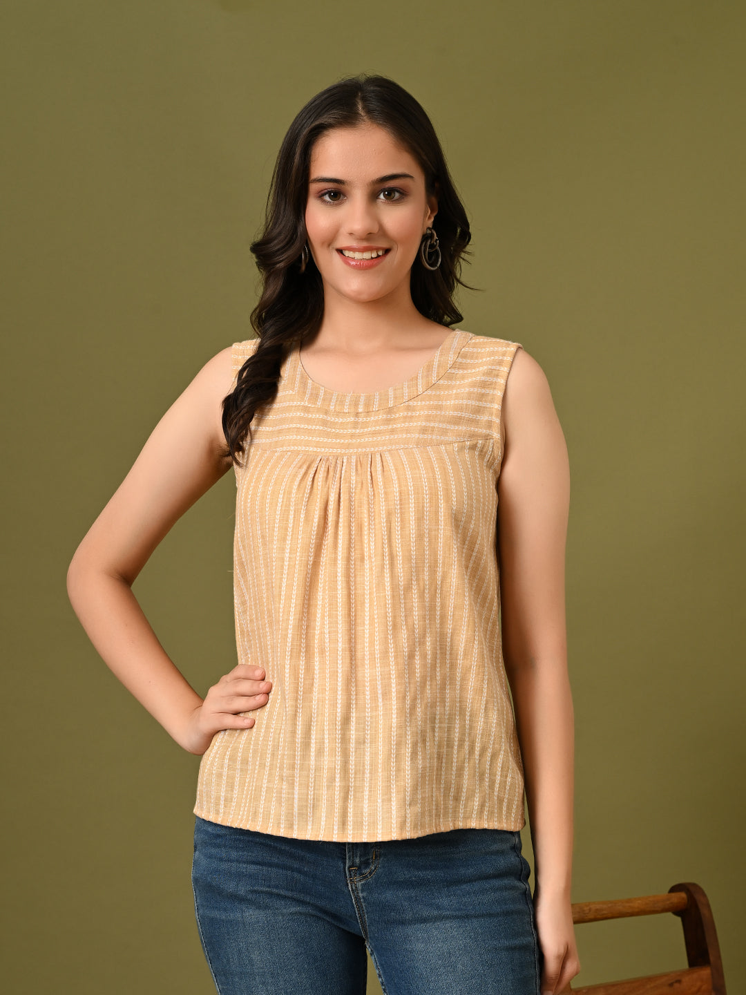 Woven Handloom Top