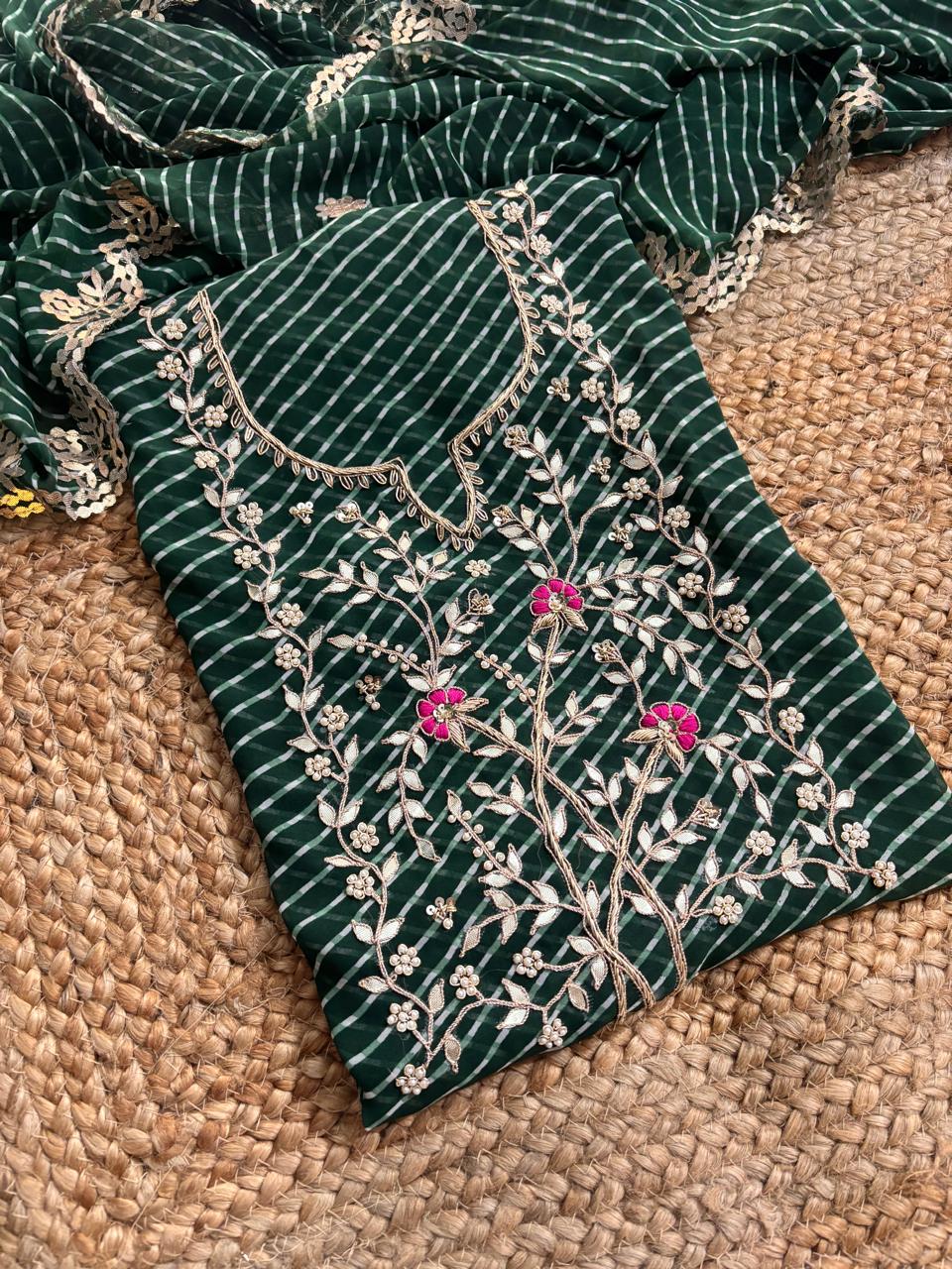 Zardosi Work 60 Gram Georgette Suits