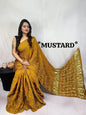Pure Modal Silk Bandhej Sarees