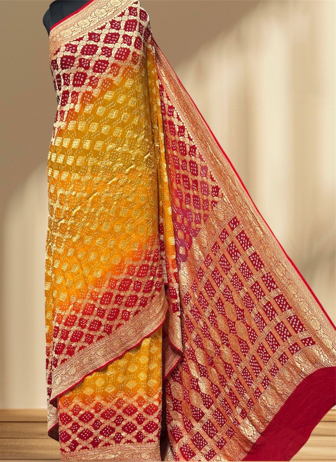 Pure Georgette Sarees by Jaipur hutz