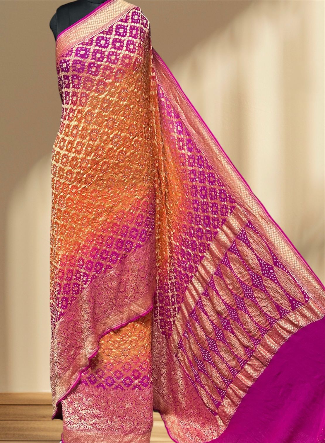 Pure Georgette Sarees by Jaipur hutz