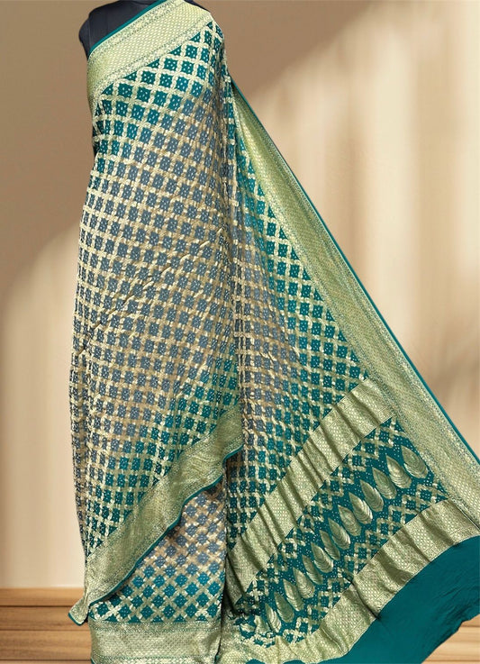 Pure Georgette Sarees by Jaipur hutz