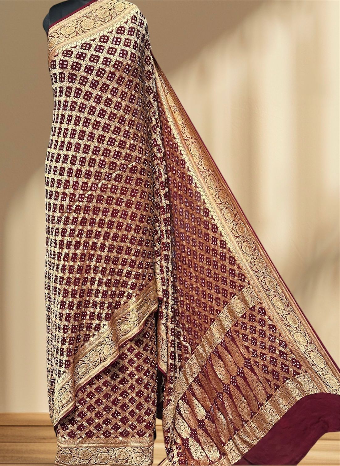 Pure Georgette Sarees by Jaipur hutz