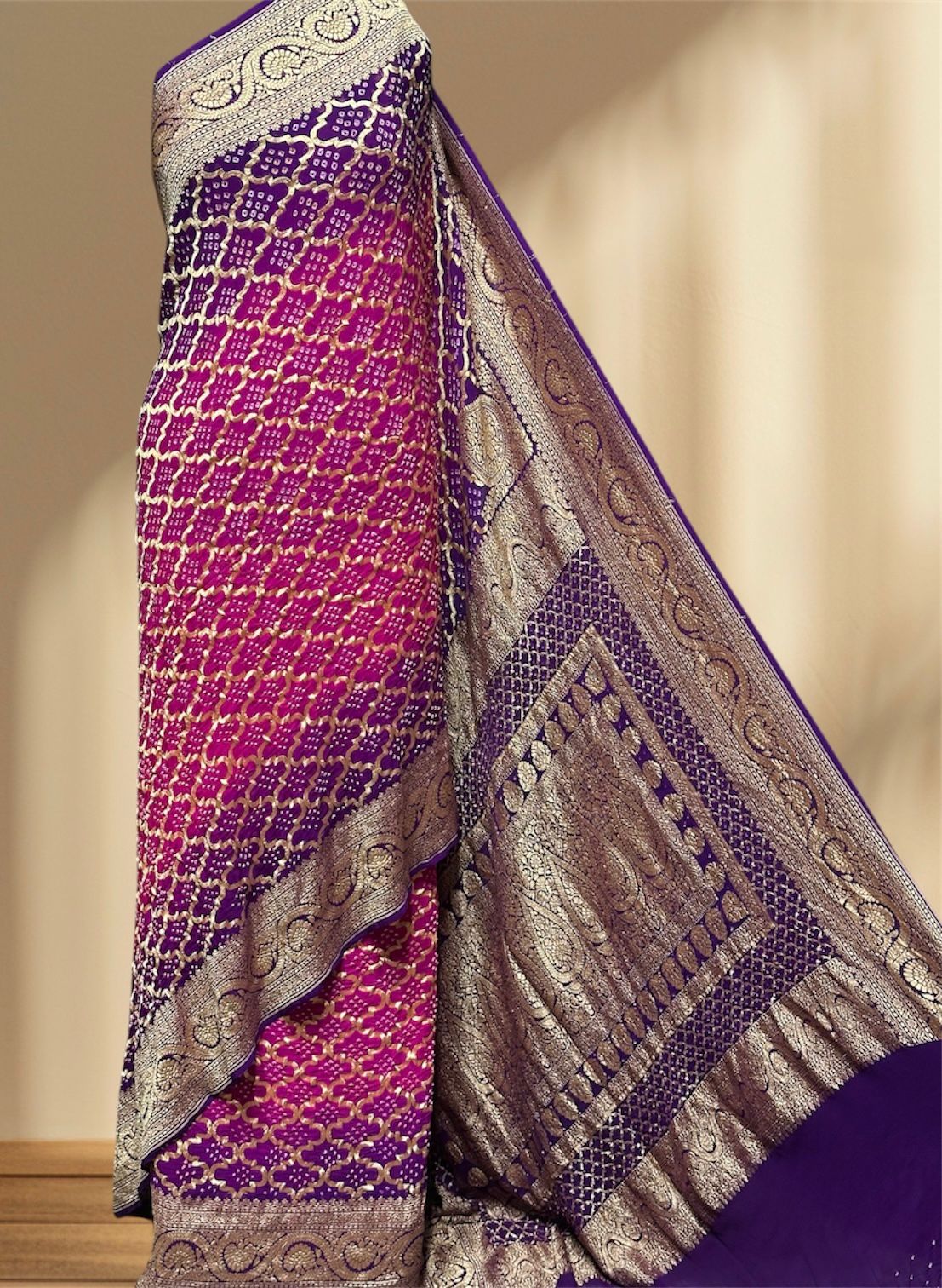 Pure Georgette Sarees by Jaipur hutz